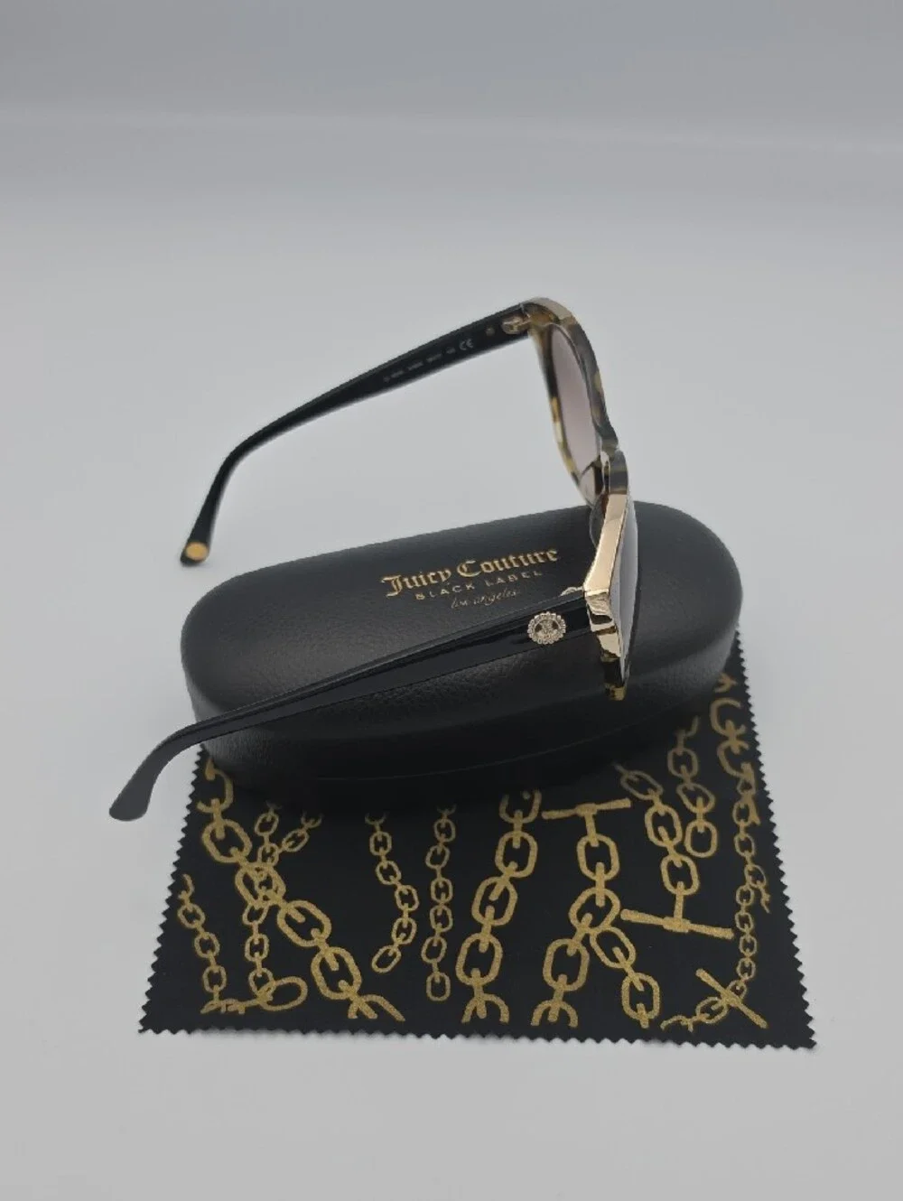 Juicy Couture Tortoiseshell Leopard Print Cat-Eye Women's Sunnies (NWOT)✨️🐆✨️ - Picture 6 of 12
